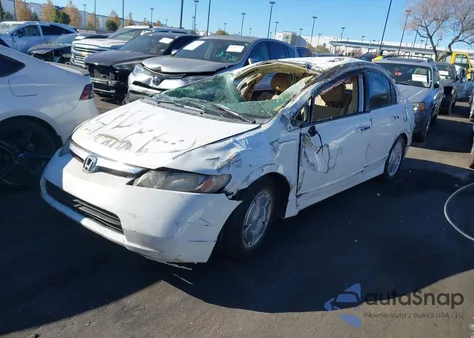 2008 Honda Civic Hybrid z USA, uszkodzony, nr VIN JHMFA36218S028714